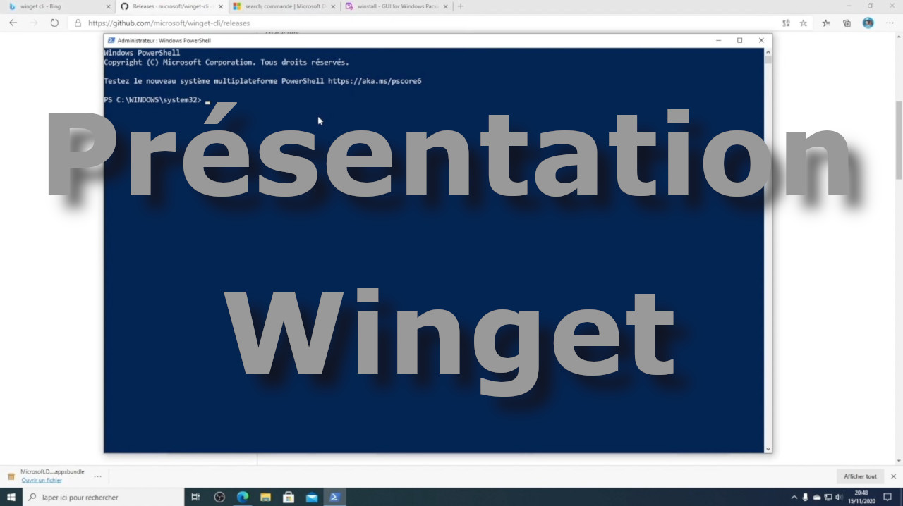 Winget, le gestionnaire de paquet de Microsoft